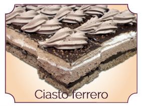 ciasto ferrero
