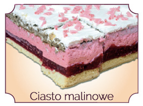 ciasto malinowe