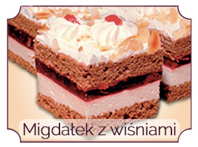 migdaąek z wiėniami