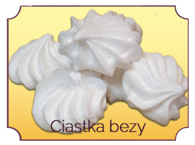 ciastka bezy