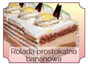 rolada prostok•tna bananowa